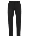 Outfit Out/fit Man Pants Black Size 38 Cotton, Polyamide, Elastane In Black