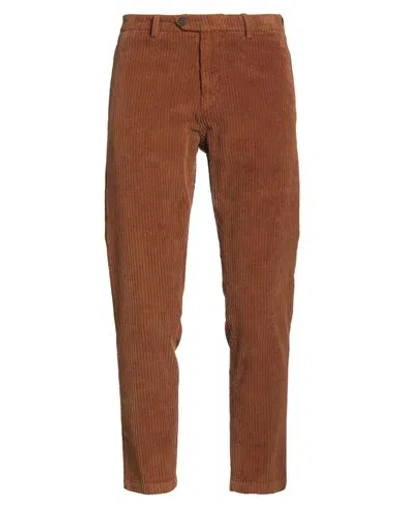 Outfit Out/fit Man Pants Brown Size 28 Cotton, Elastane
