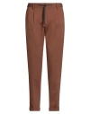 Outfit Out/fit Man Pants Brown Size 38 Viscose, Polyamide, Elastane