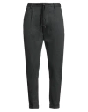 Outfit Out/fit Man Pants Charcoal Size 38 Viscose, Polyamide, Elastane In Gray