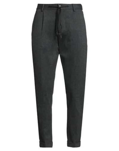 Outfit Out/fit Man Pants Charcoal Size 38 Viscose, Polyamide, Elastane In Gray