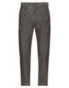 Outfit Out/fit Man Pants Dark Brown Size 28 Cotton, Polyester, Elastane In Brown