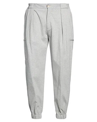 Outfit Out/fit Man Pants Grey Size 30 Cotton, Polyamide, Elastane