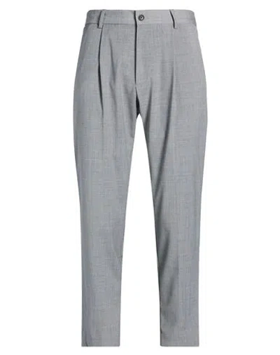 Outfit Out/fit Man Pants Grey Size 36 Polyester, Wool, Lycra In Gray
