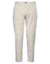 Outfit Out/fit Man Pants Ivory Size 36 Cotton, Polyamide, Elastane In White