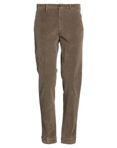 Outfit Out/fit Man Pants Khaki Size 30 Cotton, Elastane In Brown