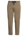 Outfit Out/fit Man Pants Khaki Size 36 Nylon, Elastane In Brown
