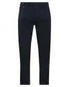 Outfit Out/fit Man Pants Midnight Blue Size 28 Cotton, Silk In Blue