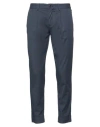Outfit Out/fit Man Pants Midnight Blue Size 38 Cotton, Polyamide, Elastane In Blue