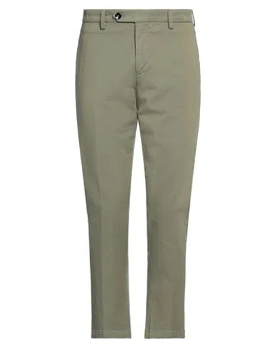 Outfit Out/fit Man Pants Military Green Size 28 Cotton, Elastane