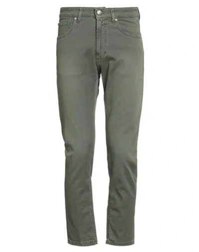 Outfit Out/fit Man Pants Military Green Size 30 Cotton, Elastane