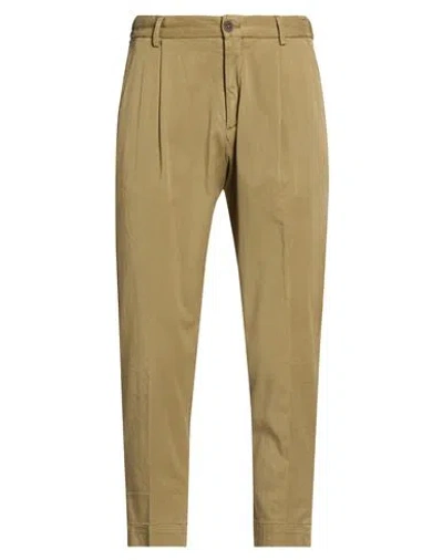 Outfit Out/fit Man Pants Military Green Size 32 Lyocell, Cotton, Elastane