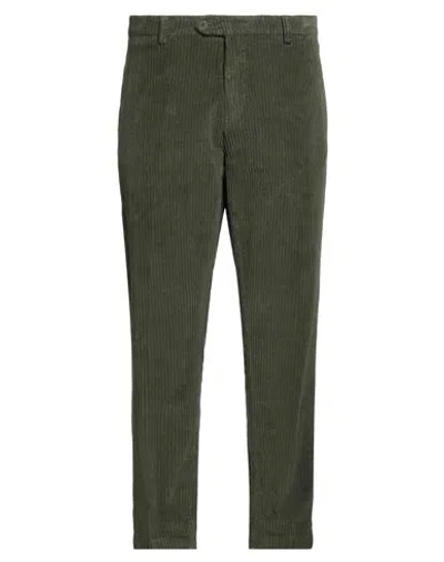 Outfit Out/fit Man Pants Military Green Size 40 Cotton, Elastane