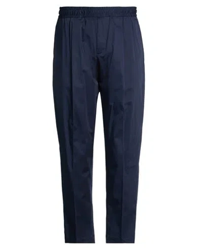 Outfit Out/fit Man Pants Navy Size 30 Cotton, Elastane In Blue