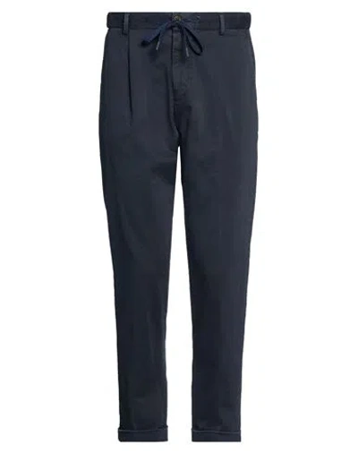 Outfit Out/fit Man Pants Navy Size 30 Cotton, Elastane In Blue