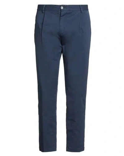 Outfit Out/fit Man Pants Navy Size 36 Cotton, Elastane