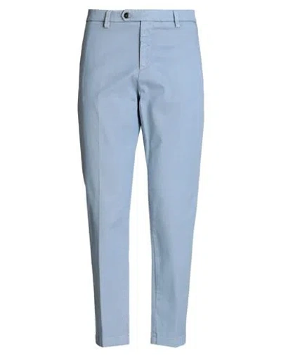 Outfit Out/fit Man Pants Sky Blue Size 32 Cotton, Elastane