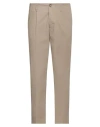 Outfit Out/fit Man Pants Taupe Size 36 Cotton, Elastane In Neutral