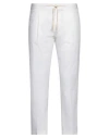 Outfit Out/fit Man Pants White Size 38 Cotton, Elastane