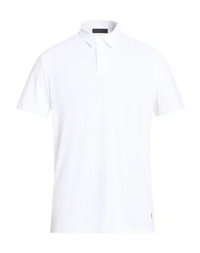 Outfit Out/fit Man Polo Shirt White Size 3xl Nylon, Elastane