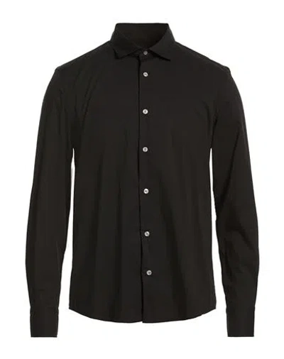 Outfit Out/fit Man Shirt Black Size Xl Cotton, Polyamide, Elastane