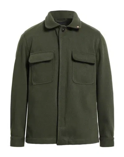 Outfit Out/fit Man Shirt Military Green Size Xl Polyester