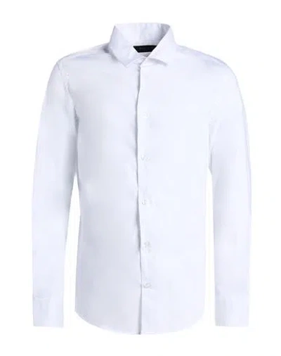 Outfit Out/fit Man Shirt White Size M Cotton, Polyamide, Elastane