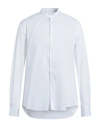 Outfit Out/fit Man Shirt White Size Xl Cotton, Nylon, Elastane