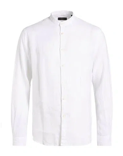 Outfit Out/fit Man Shirt White Size Xl Linen
