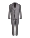 Outfit Out/fit Man Suit Grey Size 36 Polyester, Viscose, Elastane In Grey