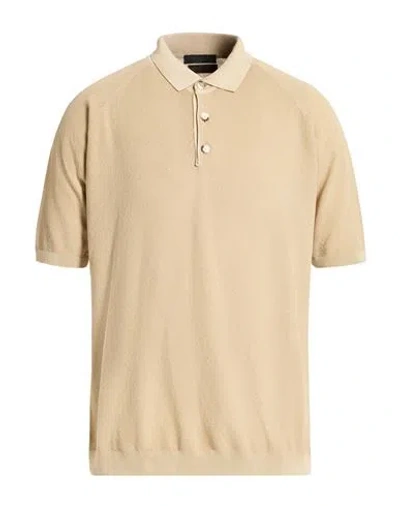 Outfit Out/fit Man Sweater Beige Size Xl Cotton In Neutral
