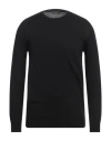 Outfit Out/fit Man Sweater Black Size Xxl Cotton In Black