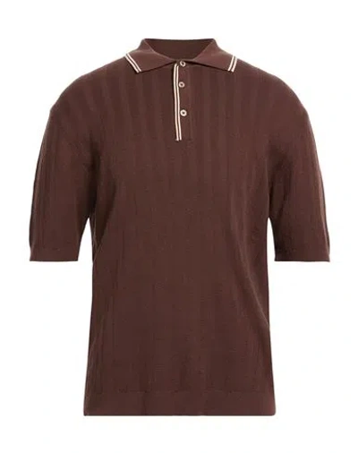 Outfit Out/fit Man Sweater Brown Size 3xl Cotton