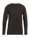 Outfit Out/fit Man Sweater Dark Green Size S Viscose, Polyamide In Green