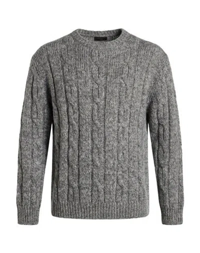Outfit Out/fit Man Sweater Grey Size M Acrylic, Wool, Alpaca Wool In Multi