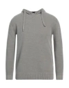 Outfit Out/fit Man Sweater Grey Size M Wool, Polyamide In Gray