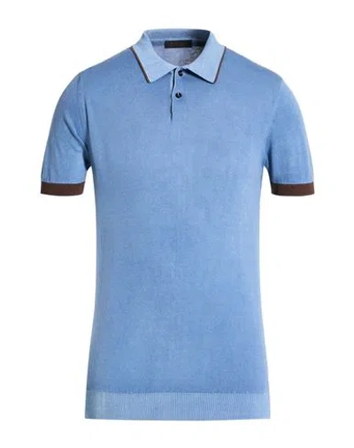 Outfit Out/fit Man Sweater Light Blue Size S Cotton