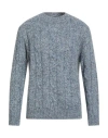 Outfit Out/fit Man Sweater Light Blue Size Xl Acrylic, Wool, Alpaca Wool