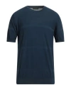 Outfit Out/fit Man Sweater Navy Size S Cotton