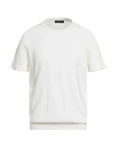 Outfit Out/fit Man Sweater Off White Size M Cotton