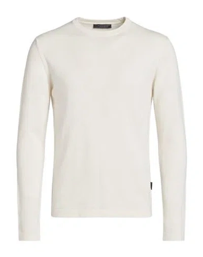 Outfit Out/fit Man Sweater Off White Size Xxl Cotton In Neutral