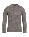 Outfit Out/fit Man Sweater Taupe Size Xxl Acrylic, Wool, Alpaca Wool