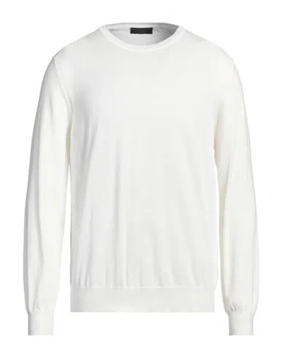Outfit Out/fit Man Sweater White Size Xxl Cotton
