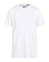 Outfit Out/fit Man T-shirt White Size Xxl Cotton