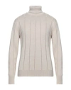 Outfit Out/fit Man Turtleneck Beige Size M Merino Wool, Acrylic