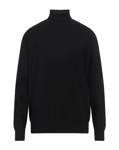 Outfit Out/fit Man Turtleneck Black Size Xxl Viscose, Polyamide