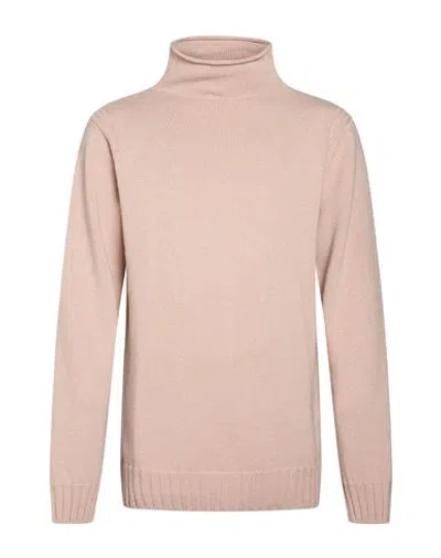 Outfit Out/fit Man Turtleneck Blush Size Xl Viscose, Polyamide, Wool, Cashmere In Pink