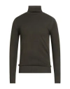 Outfit Out/fit Man Turtleneck Dark Green Size S Viscose, Polyamide