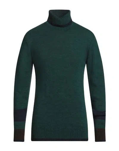 Outfit Out/fit Man Turtleneck Emerald Green Size M Acrylic, Wool, Alpaca Wool, Viscose