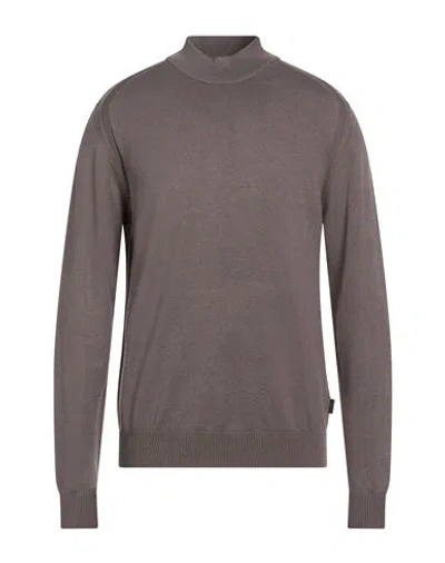 Outfit Out/fit Man Turtleneck Grey Size S Viscose, Polyamide In Gray